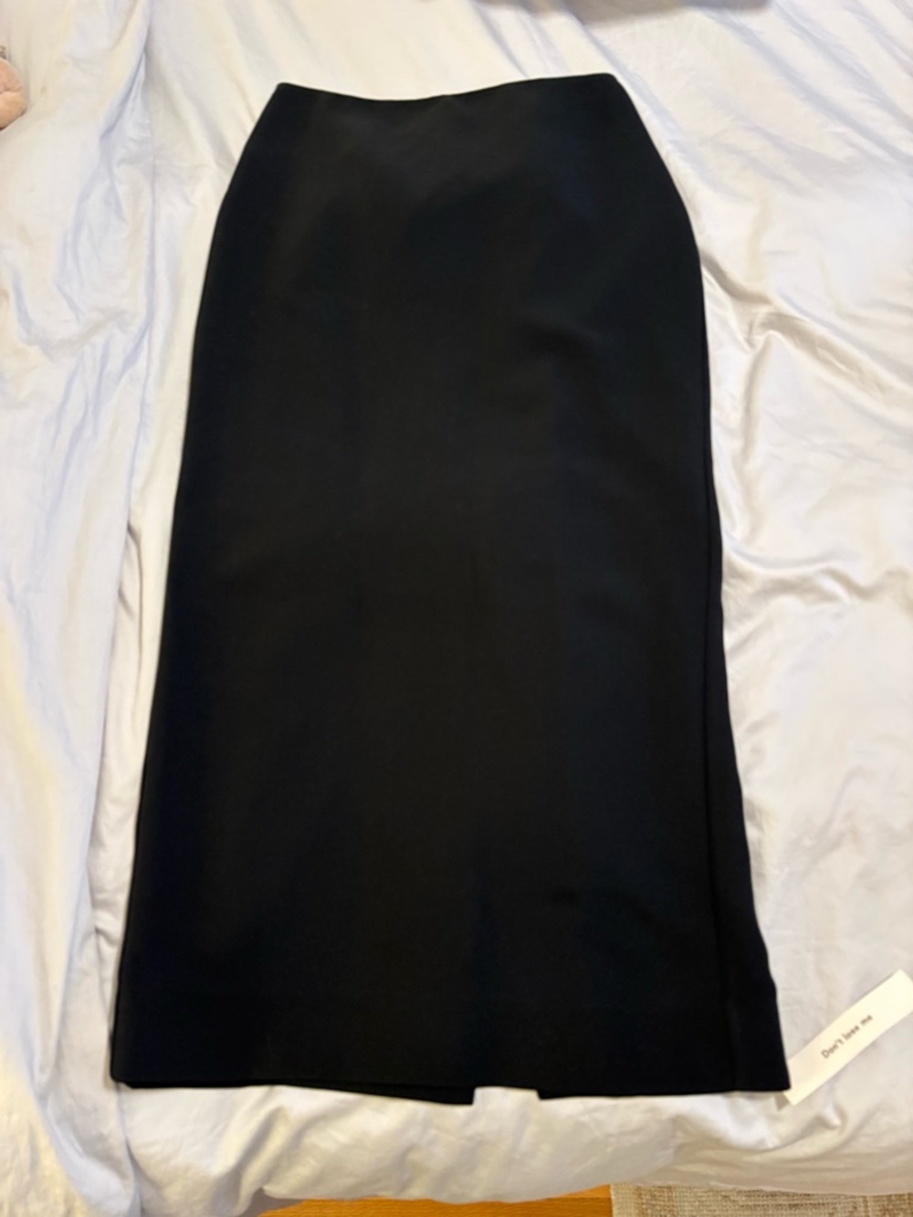 Reformation Classic Black Maxi Pencil Skirt